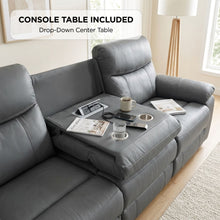 Load image into Gallery viewer, Mandan Electric Recliner Corner Sofa - Grey