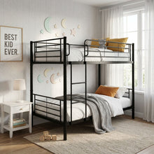 Load image into Gallery viewer, Graid Single Metal Bunk Bed Frame - Black