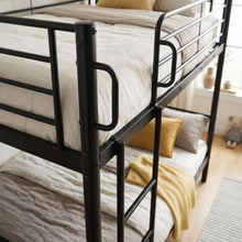 Load image into Gallery viewer, Graid Single Metal Bunk Bed Frame - Black