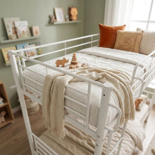 Load image into Gallery viewer, Graid Single Metal Bunk Bed Frame - White