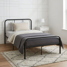 Load image into Gallery viewer, Bolt King Single Metal Bed Frame - Black