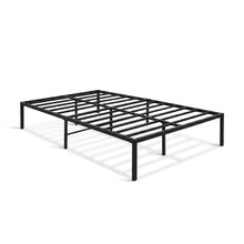 Load image into Gallery viewer, Lite King Single Metal Bed Frame - Black