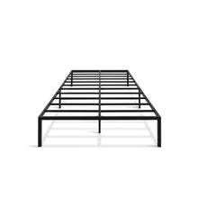 Load image into Gallery viewer, Lite King Single Metal Bed Frame - Black
