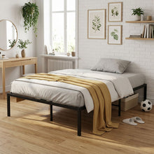 Load image into Gallery viewer, Lite King Single Metal Bed Frame - Black