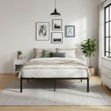 Load image into Gallery viewer, Lite Double Metal Bed Frame - Black
