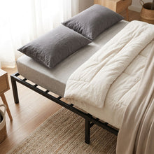 Load image into Gallery viewer, Lite Double Metal Bed Frame - Black