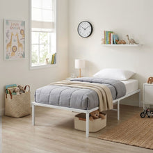 Load image into Gallery viewer, Lite Single Metal Bed Frame - White