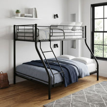 Load image into Gallery viewer, Link Metal Triple Bunk Bed Frame - Black