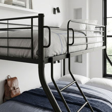 Load image into Gallery viewer, Link Metal Triple Bunk Bed Frame - Black