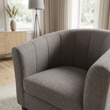 Load image into Gallery viewer, Ash Linen Armchair - Dark Grey