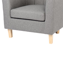 Load image into Gallery viewer, Ash Linen Armchair - Light Grey
