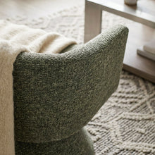Load image into Gallery viewer, lt11100-hug-chenille-swivel-armchair-dark-green-26062513