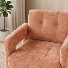 Load image into Gallery viewer, lt11113-mocha-chenille-armchair-warm-clay-2606267