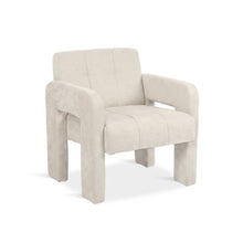 Load image into Gallery viewer, Mocha Chenille Armchair - Light Khaki