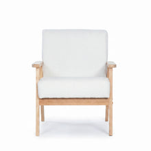 Load image into Gallery viewer, Aven Boucle Armchair - White