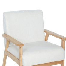 Load image into Gallery viewer, Aven Boucle Armchair - White