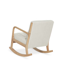 Load image into Gallery viewer, Taru Velvet Rocking Armchair - Beige