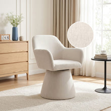 Load image into Gallery viewer, Nilo Swivel Barrel Armchair - Beige