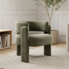 Load image into Gallery viewer, Eno Velvet Armchair - Green