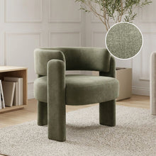 Load image into Gallery viewer, Eno Velvet Armchair - Green