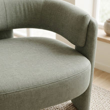 Load image into Gallery viewer, Eno Velvet Armchair - Green