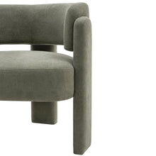 Load image into Gallery viewer, Eno Velvet Armchair - Green