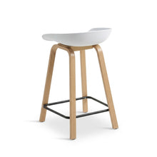 Load image into Gallery viewer, 24358-kai-metal-bar-stool-65cm-set-of-4-white-2606233