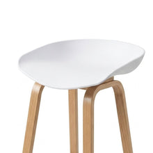 Load image into Gallery viewer, 24358-kai-metal-bar-stool-65cm-set-of-4-white-2606234