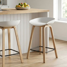 Load image into Gallery viewer, 24358-kai-metal-bar-stool-65cm-set-of-4-white-26062312