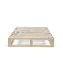 Load image into Gallery viewer, Loom King Single Wooden Bed Frame - Natural