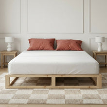 Load image into Gallery viewer, Loom Queen Wooden Bed Frame - Natural