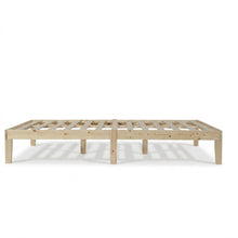 Load image into Gallery viewer, Miro Double Wooden Bed Frame - Natural