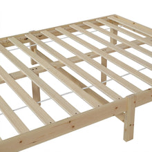 Load image into Gallery viewer, Miro Double Wooden Bed Frame - Natural