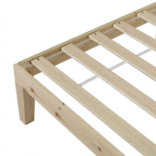 Load image into Gallery viewer, Miro Double Wooden Bed Frame - Natural