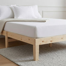 Load image into Gallery viewer, Miro Double Wooden Bed Frame - Natural