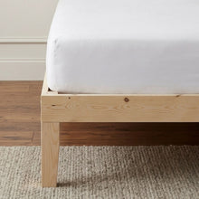 Load image into Gallery viewer, Miro Double Wooden Bed Frame - Natural