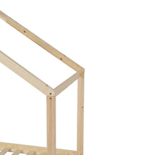 Load image into Gallery viewer, Homi Single Wooden Bed Frame - Natural