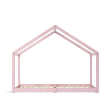 Load image into Gallery viewer, Homi Single Wooden Bed Frame - Pink