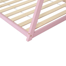Load image into Gallery viewer, Harbor Single Wooden Bed Frame - Pink