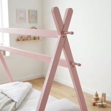 Load image into Gallery viewer, Harbor Single Wooden Bed Frame - Pink