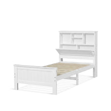 Load image into Gallery viewer, Sprout Single Wooden Bed Frame - White