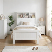 Load image into Gallery viewer, Sprout Single Wooden Bed Frame - White