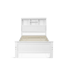 Load image into Gallery viewer, Sprout King Single Wooden Bed Frame - White