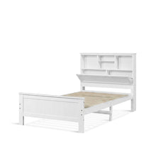 Load image into Gallery viewer, Sprout King Single Wooden Bed Frame - White