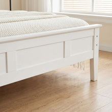 Load image into Gallery viewer, Flexa King Single Wooden Bed Frame - White