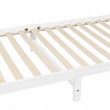 Load image into Gallery viewer, Flexa King Single Wooden Bed Frame - White