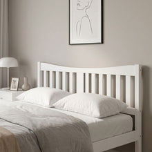 Load image into Gallery viewer, Capra Queen Wooden Bed Frame - White