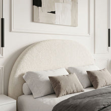 Load image into Gallery viewer, Isabella Queen Teddy Gas Lift Bed Frame - Cream