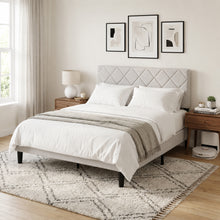 Load image into Gallery viewer, 24446-drift-double-bed-frame-light-taure-26061021