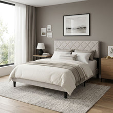 Load image into Gallery viewer, Drift Queen Bed Frame - Light Taupe